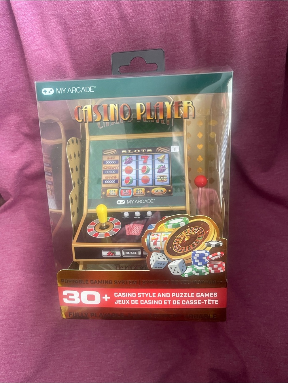 My Arcade Casino Player Handheld Game